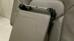 PORSCHE PORSCHE CAYENNE 958 92A REAR BACKREST SET WITH ARMREST / GRAY LEATHER REAR SEAT — thumbnail 7