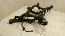 PORSCHE Porsche Cayenne 958 92A subframe rear 95833103103 axle frame rear axle set — thumbnail 10