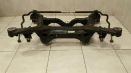 PORSCHE Porsche Cayenne 958 92A subframe rear 95833103103 axle frame rear axle set — thumbnail 3