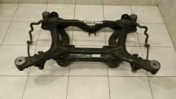 PORSCHE Porsche Cayenne 958 92A subframe rear 95833103103 axle frame rear axle set — thumbnail 7