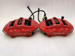 PORSCHE Porsche 911 997 turbo rear caliper set BBK RS brake caliper rear set Brembo — thumbnail 1