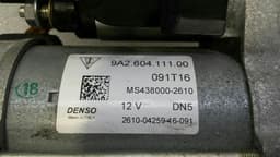 PORSCHE Porsche Boxster 718 Starter Engine 9A260411100 Starter 2.0T B4T — thumbnail 8