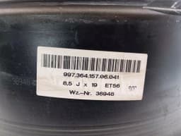 PORSCHE Porsche 911 997 Alloy Wheel 99736415706 Alloy Rim RS SPYDER Turbo Center Locking — thumbnail 8
