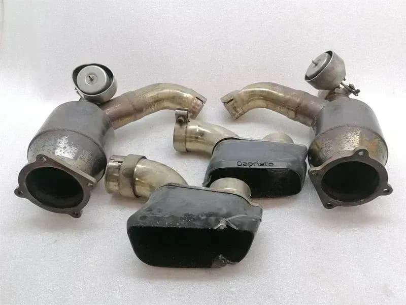 Porsche 911 997 Exhaust Silencer Capristo Exhaust Muffler CAT CAT