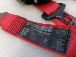 PORSCHE Porsche 911 997 convertible front seat belt 99780303303 seat belt belt front — thumbnail 3