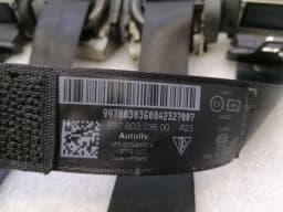 PORSCHE Porsche 911 997 convertible seat belt set 99780303303 seat belt belt set — thumbnail 3