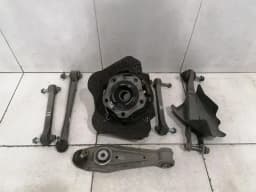 PORSCHE Porsche 911 997 Turbo Left Rear Hub 99733161107 Wheel Bearing Housing Rear Left — thumbnail 1