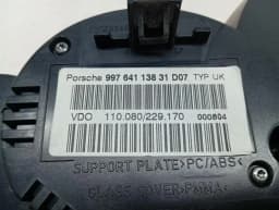 PORSCHE Porsche 911 997 Turbo Instrument Cluster 99764113831 Speedometer MPH CAR — thumbnail 6