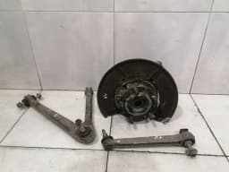 PORSCHE Porsche 911 993 Left Rear Hub 99333115500 Wheel Bearing Housing Rear Left SET — thumbnail 1