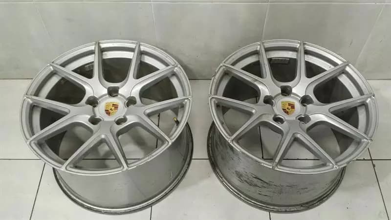 PORSCHE Pair 2 x Porsche 911 997 Alloy Wheel alloy rim 19 11J rear rear