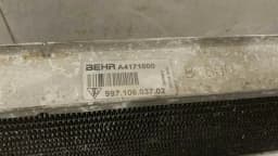 PORSCHE Porsche 911 997 Water Radiator 99710603702 Water Cooler Cooler — thumbnail 9