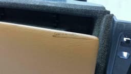 PORSCHE Porsche 911 997 glovebox 99755220405 glove compartment full leather full leather Brown — thumbnail 6