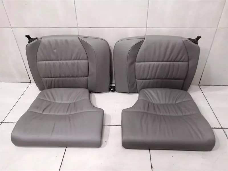 PORSCHE Porsche 911 996 rear seatpad set 9965225216 rear seat leather grey