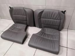 PORSCHE Porsche 911 996 rear seatpad set 9965225216 rear seat leather grey — thumbnail 4