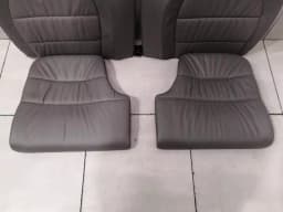 PORSCHE Porsche 911 996 rear seatpad set 9965225216 rear seat leather grey — thumbnail 5