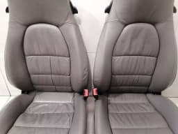 PORSCHE Porsche 911 996 seat set 996 seat set right handlebar rhd grey logo — thumbnail 4