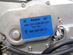 PORSCHE Porsche 911 996 rear Wiper engine 99662808001 rear wiper motor — thumbnail 3
