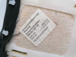 PORSCHE Porsche 911 996 seatpad 99652153101 seat leather heated heater — thumbnail 7
