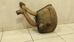 PORSCHE Porsche 911 997 Left Exhaust Silencer Exhaust Muffler Left — thumbnail 10