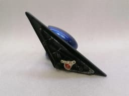 PORSCHE Porsche 911 996 Left Door Mirror RHD 10PIN DIM Cobalt Blue Right Hand Drive — thumbnail 3