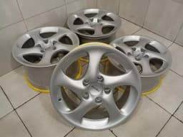 PORSCHE R18 Porsche 911 996 Alloy Wheel 99636214211 Turbo II Alloy Wheel 8J ET50 11J ET45 — thumbnail 1