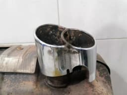 PORSCHE Porsche 911 996 Exhaust Silencer 99611102775 Exhaust Turbo X54 Steel Tailpipes — thumbnail 6