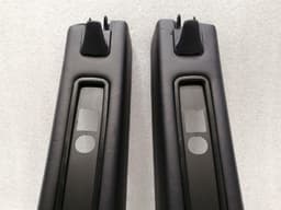 PORSCHE Porsche 911 996 Targa B Post Cover Dark Blue B Willow Trim LEATHER Set — thumbnail 4