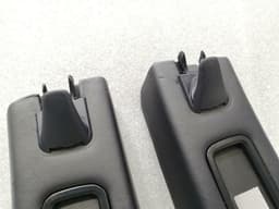 PORSCHE Porsche 911 996 Targa B Post Cover Dark Blue B Willow Trim LEATHER Set — thumbnail 5