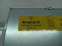 PORSCHE Porsche 911 997 Radio Sound Amplifier 99764533101 Amp — thumbnail 5