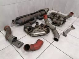 PORSCHE Porsche 911 993 Exhaust Silencer Set 99311321338 Exhaust Catalyst Set — thumbnail 2