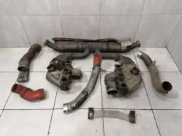 PORSCHE Porsche 911 993 Exhaust Silencer Set 99311321338 Exhaust Catalyst Set — thumbnail 1
