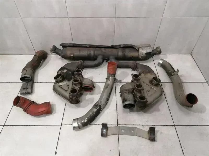 Porsche 911 993 Exhaust Silencer Set 99311321338 Exhaust Catalyst Set