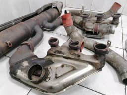 PORSCHE Porsche 911 993 Exhaust Silencer Set 99311321338 Exhaust Catalyst Set — thumbnail 3