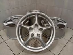 PORSCHE Porsche 911 996 Alloy Wheel 99636213603 Alloy Rim Carrera R18 — thumbnail 1