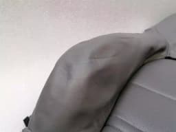 PORSCHE Porsche 911 996 left seatpad set grey left seat set leather — thumbnail 4