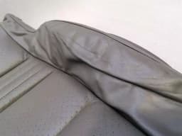 PORSCHE Porsche 911 996 left seatpad set grey left seat set leather — thumbnail 6