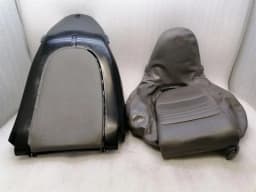 PORSCHE Porsche 911 996 Right Seat Leather Cover Set GREY Right Seat Leather Trim — thumbnail 2