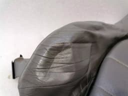 PORSCHE Porsche 911 996 Right Seat Leather Cover Set GREY Right Seat Leather Trim — thumbnail 4