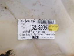 PORSCHE Porsche 911 996 carpet convertible 99655101707 carpet trim savannah beige — thumbnail 7