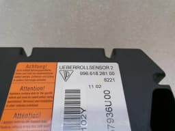 PORSCHE Porsche 911 996 Safety Module ECU 99661828100 Air Control Unit SRS CONVERTIBLE — thumbnail 8