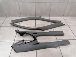 PORSCHE Porsche 911 996 A/B Post Leather Cover Set 99655518209 Trim LEATHER GRAY — thumbnail 1