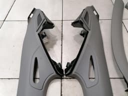 PORSCHE Porsche 911 996 A/B Post Leather Cover Set 99655518209 Trim LEATHER GRAY — thumbnail 3