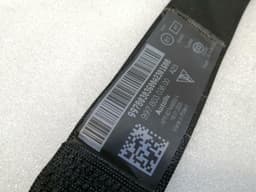 PORSCHE Porsche 911 997 rear seat belt 99780303500 seat belt rear belt convertible — thumbnail 4
