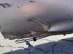 PORSCHE Porsche 911 996 left rear fender 99650396111 rear fender rear Targa with defect — thumbnail 9