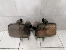 PORSCHE Porsche 911 996 exhaust silencer 99611112257 exhaust silencer set set — thumbnail 1