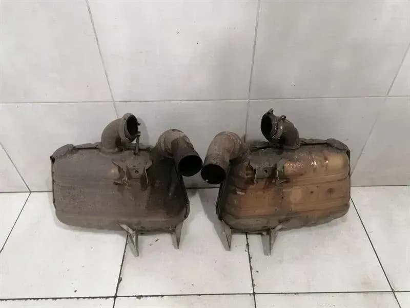 PORSCHE Porsche 911 996 exhaust silencer 99611112257 exhaust silencer set set