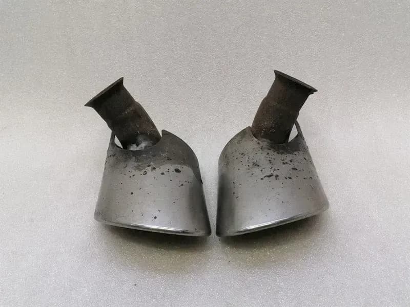 PORSCHE Porsche 911 996 exhaust silencer tips 99611105302 tailpipe exhaust