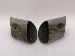 PORSCHE Porsche 911 996 exhaust silencer tips 99611105302 tailpipe exhaust — thumbnail 4