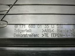 MERCEDES-BENZ Mercedes SLK R171 door sill set A1716800235 entry strip set strip. — thumbnail 5