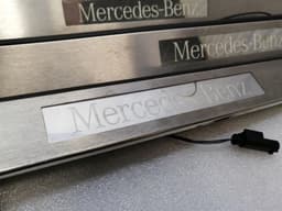 MERCEDES-BENZ Mercedes S-Class W221 Door Sill A2216800235 Entry Bar Set LWB LED MOP — thumbnail 3